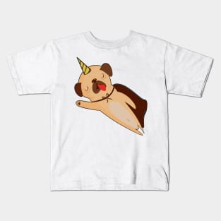 pug unicorn Kids T-Shirt